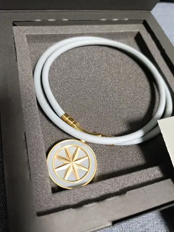 BANDEL healthcare necklace Earth 그레이/골드