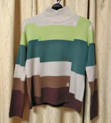 STUDIO PICONE 베이지 니트 스웨터 38