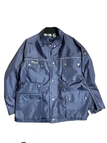 Belstaff 90's 모터 사이클 나일론 자켓