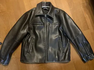 가죽 자켓 MICHIXSLY 새상품급