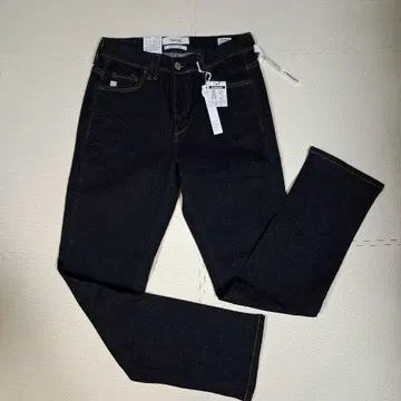 SOMETHING 썸씽 타이트 스트레이트 28(61cm) 네이비