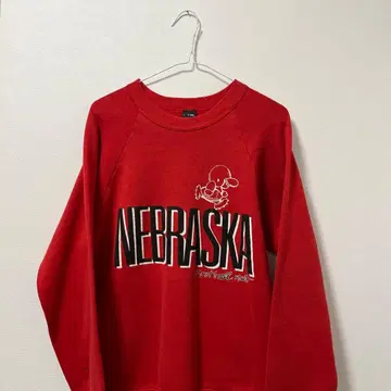 NEBRASKA 맨투맨 L 사이즈 레드