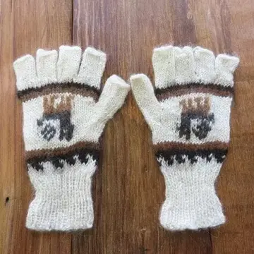 새상품 핑거리스 장갑 알파카털 페루 에스닉 동양풍 스타일리쉬 M190