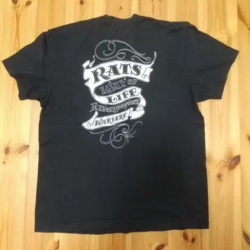 RATS WAY OF LIFE 티셔츠 블랙