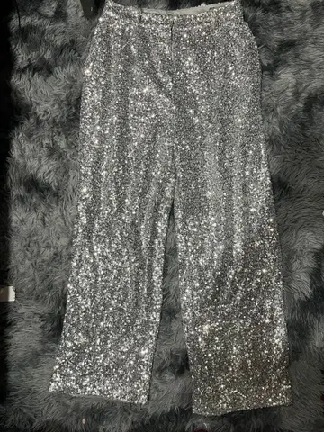 H&M 스팽글 팬츠