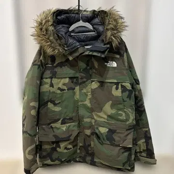 THE NORTH FACE 카모플라쥬 다운 자켓 M