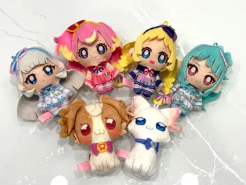 원더풀 프리큐어! 포근포근 외출 마스코트 전 6종 컴플리트 세트