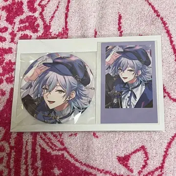 니지산지 호시미치 쇼 생일 2025 금박 캔뱃지 폴라로이드풍 카드