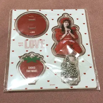 타키와키 쇼코 아크릴 스탠드 특별히, 시테 이코러브 =LOVE