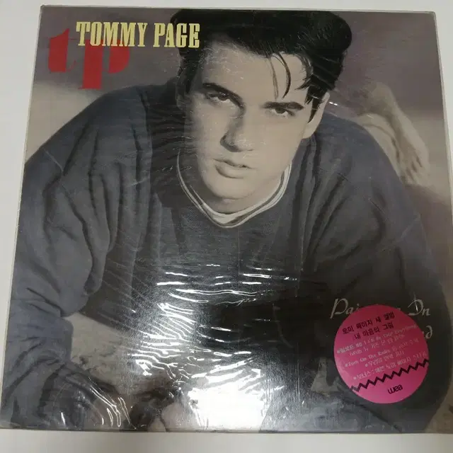 토미 페이지 LP 앨범 레코드판 미개봉