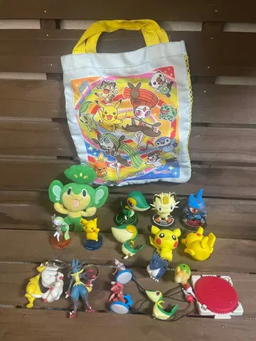 포켓몬 피규어 세트 토트백 포함