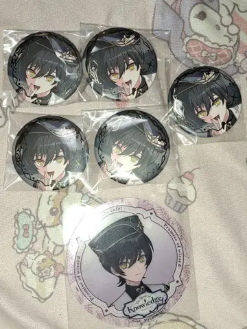 마법사의 약속 마호야쿠 스노우 캔뱃지 코리 카페 특전 코스터