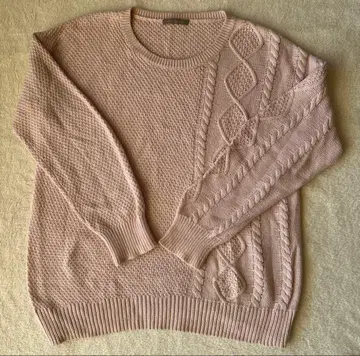 띠어리 럭스 풀오버 니트 핑크