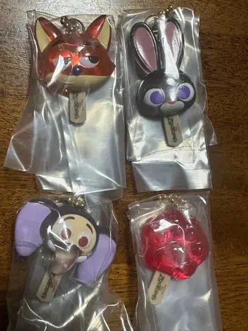 주토피아 아이스캔디 참 4개 세트