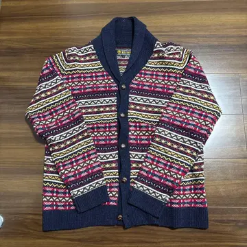 BEAMS 울 니트 가디건 L 00's