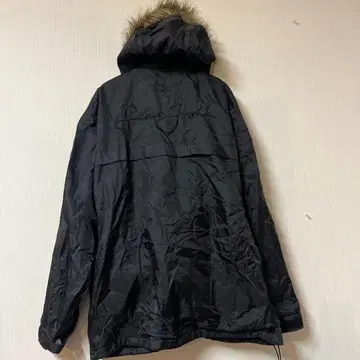 00s SEAN JOHN 퍼 자켓 후드티 자수 XL 블랙