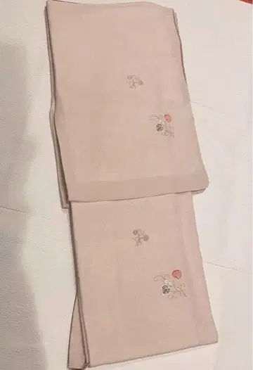 워셔블 기모노 토비가라 코몬 복숭아색