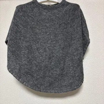 나카가와 마사시치 상점 케이프 판초  차콜 그레이 미사용 새상품