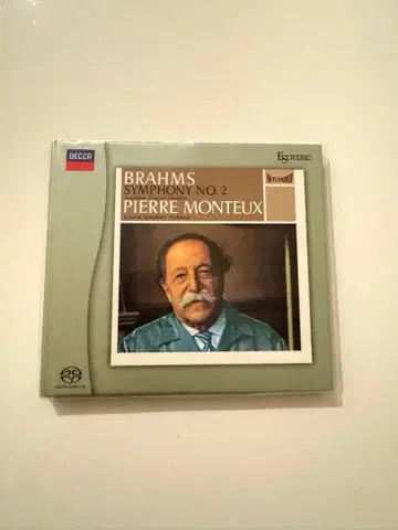 SACD 브람스 교향곡 제2번 피에르 몽퇴