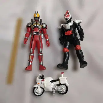 가면라이더 피규어 바이크 포함