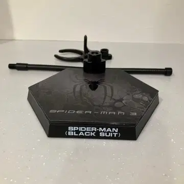 핫토이즈 스파이더맨 블랙 슈트 일반 버전 받침대만