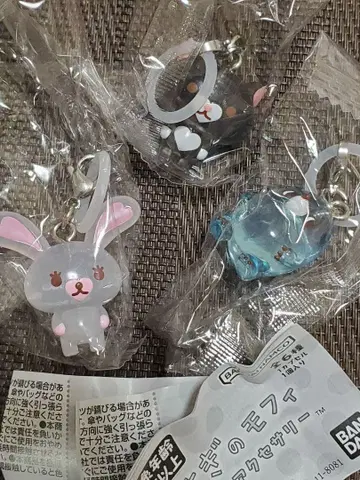 토끼 모피 메지루시 액세서리