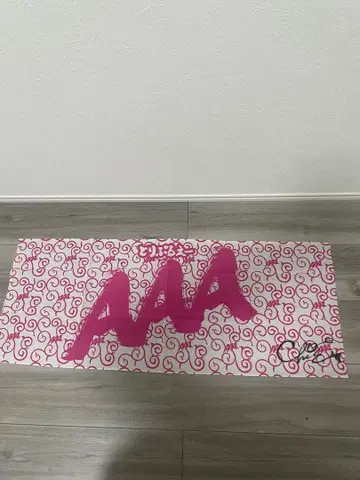 AAA 핑크 타월 수건 약 34cm x 84cm