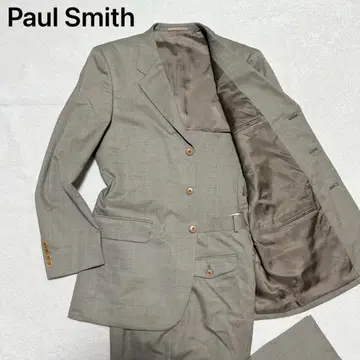 폴스미스 일본제 울 100% 수트 그레이 계열 L 사이즈 107