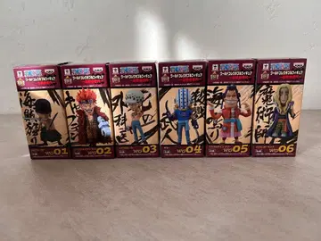 원피스 월드 컬렉터블 피규어 최악의 세대 6체 세트