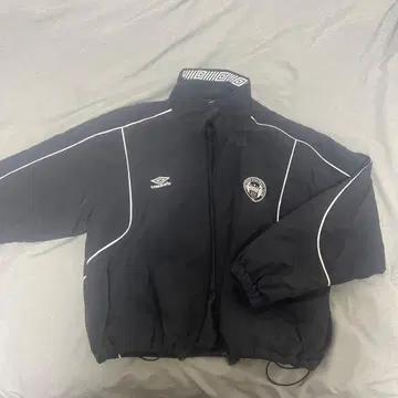 Umbro 블랙 나일론 자켓 XL