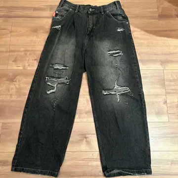 9090 x Wudge Boy Damage Denim Pants