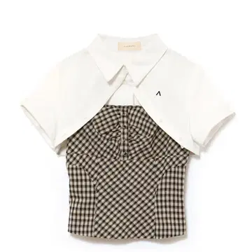 Myra shirt set / black andmary