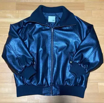 JaVa. 블랙 봄버 자켓