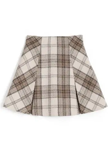 [ 스나 계열 아이템 ] GRL 인팬 안감 부착 체크 무늬 플리츠 스커트