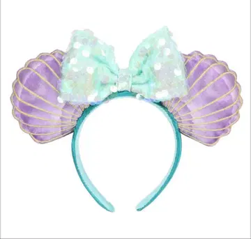 디즈니 조개 머리띠와 플라운더 세트