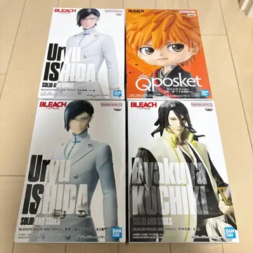 미개봉 BLEACH 천년혈전편 피규어 4상자 세트