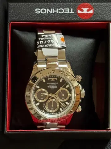 TECHNOS 크로노그래프 TE4001SB