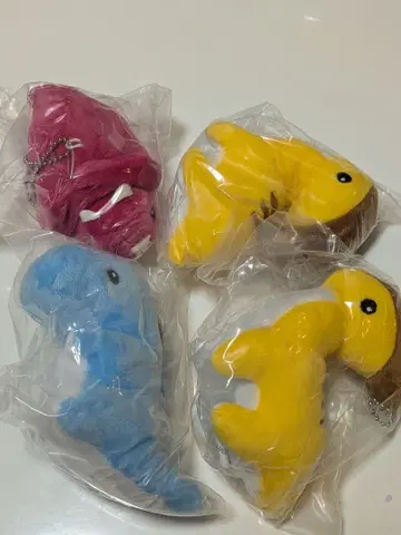 공룡 봉제 인형 2 4체