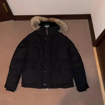 타트라스 블랙 퍼(fur) 포함 다운 자켓