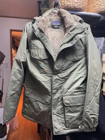 [ 미사용 새상품 ] Patagonia 이즈머스 후드티 올리브 S