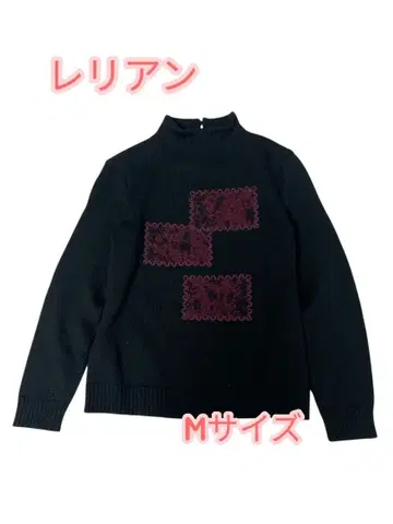e408 레리안 M 사이즈 하이넥 스웨터