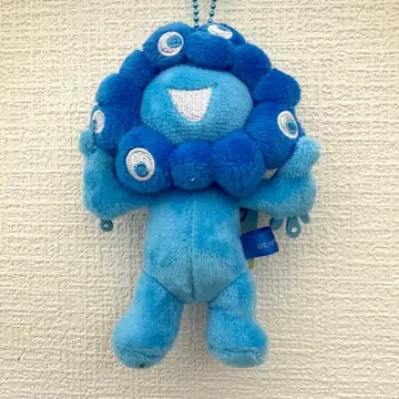 최애 컬러 파랑 볼체인 마스코트 키링