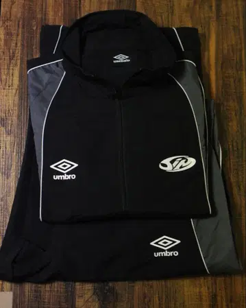 SiM umbro 블랙 나일론 자켓 팬츠 셋업