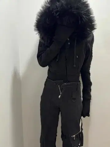 퍼 후드 후드티 M 사이즈 남녀 공용 비주얼계 비주얼계