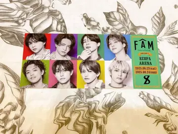 timelesz 회장 한정 티켓풍 스티커 시즈오카 ECOPA ARENA