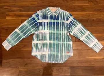 [ 미사용 새상품 ] 택 포함 스트라이프 체크 긴팔 셔츠 타미힐피거