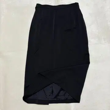 y121007 LINEAR 롱 스커트 블랙 무지 3