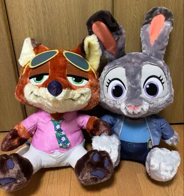 주디 닉 슈퍼 라지 봉제 인형 새상품 주토피아 프라이스 영화