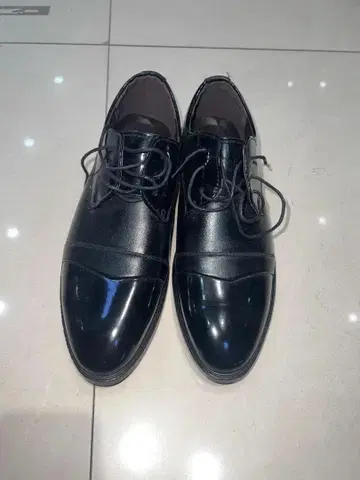 블랙 가죽 드레스 슈즈