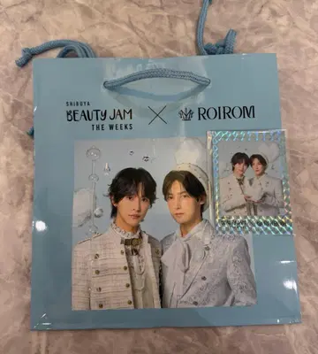 SHIBUYA BEAUTY JAM ROIROM 콜라보 쇼핑백 & 스티커
